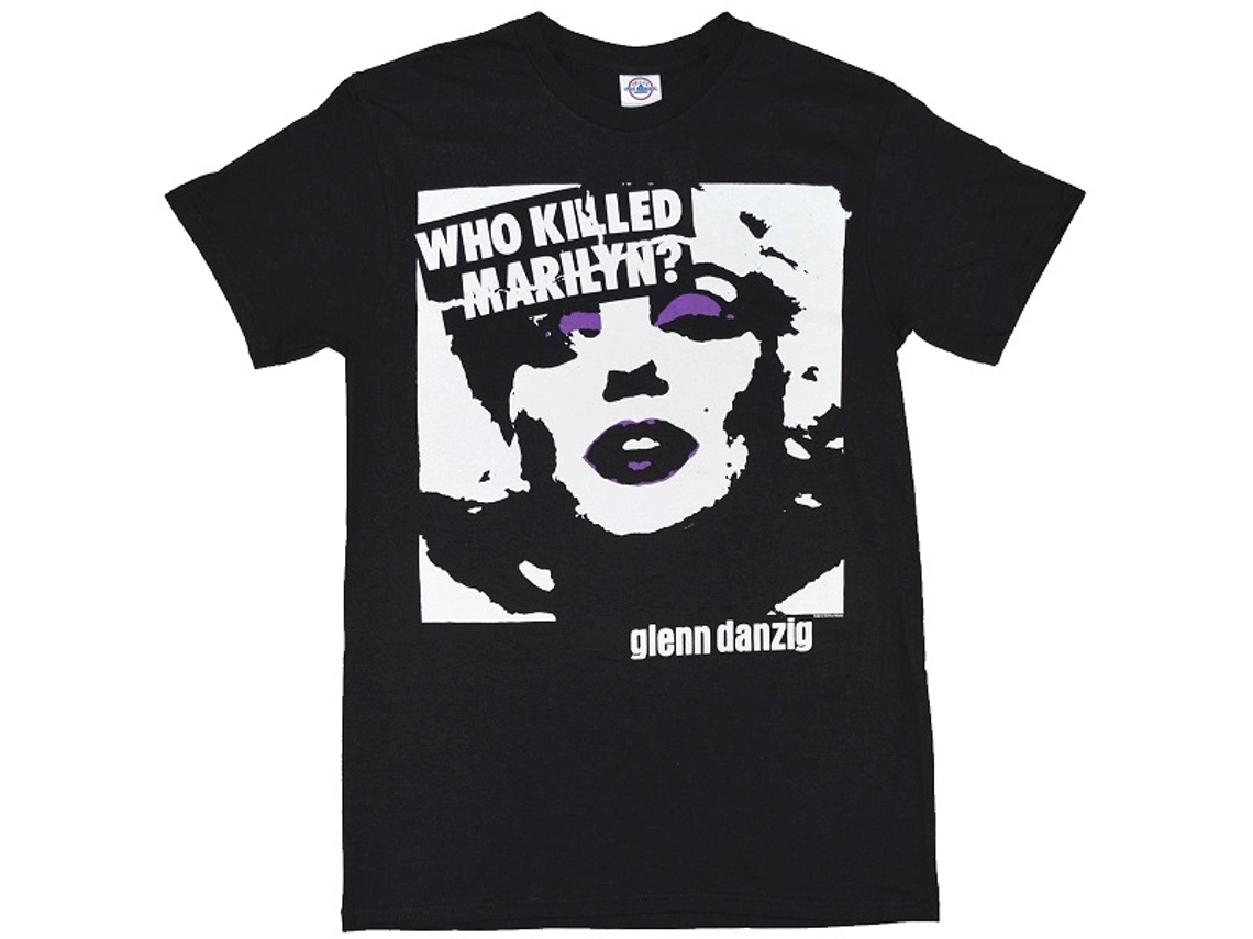 Glenn Danzig Marilyn T-shirt Unisex Adults Size:m