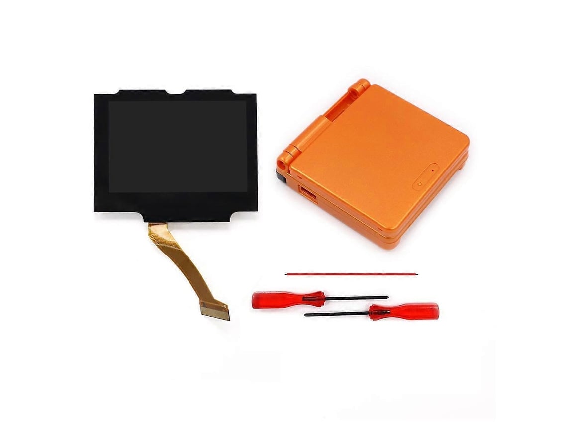 V5 Ips Gba Sp Backlight Backlit Lcd Replacement Mod Kits For Game Boy Advance Sp No Need Cut Shell Case15