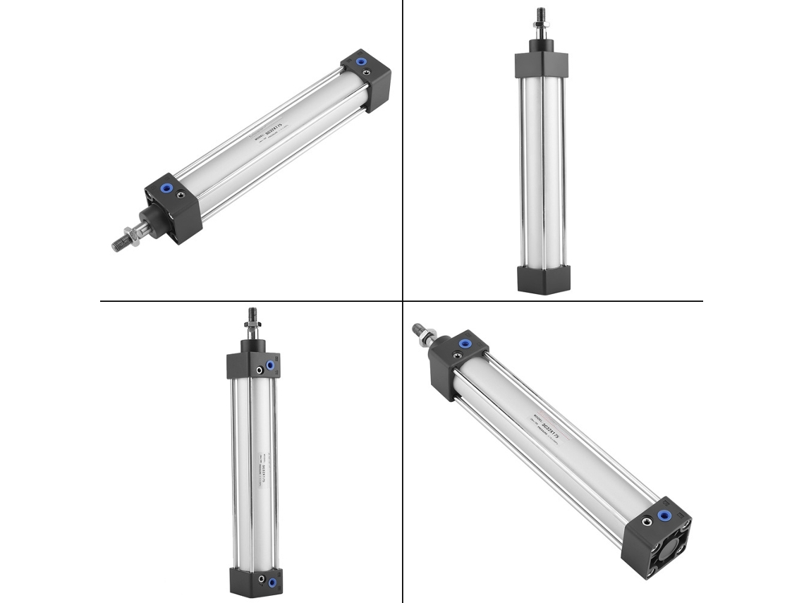 Cilindro Pneumático De 32mm X 200mm Com Haste Parafusada