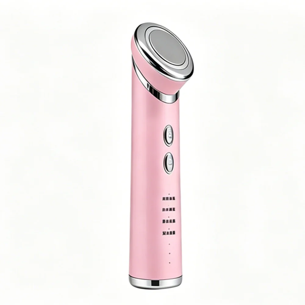 (rosa) Aparelho De Beleza Portátil Multifuncional Para Massagem E Lifting