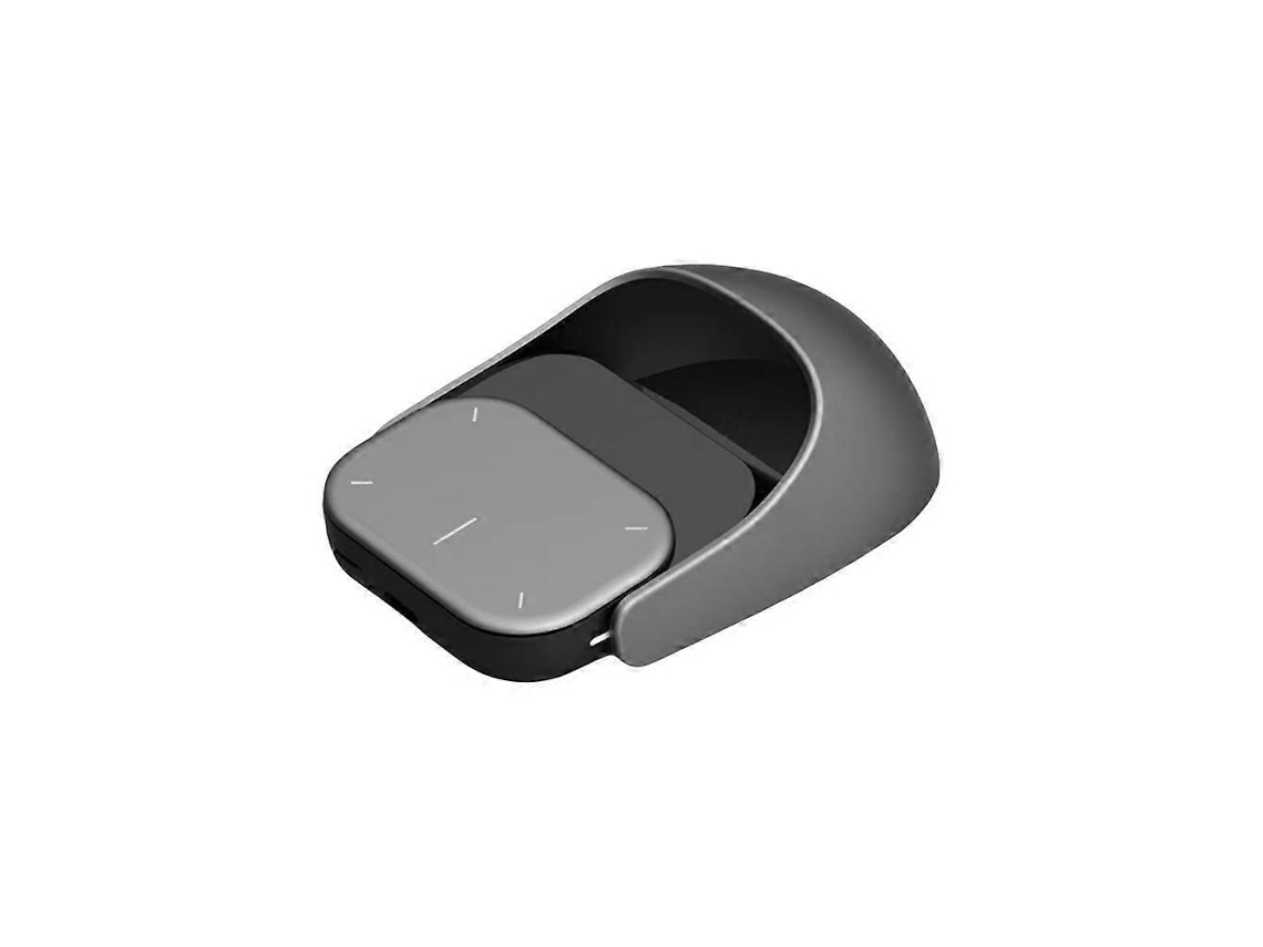 Lurelia Mini Teclado Bluetooth, Sem Fio, Abs, Touchpad, Air Mouse, Cor Azul / Cinzento Para Ipad/ios