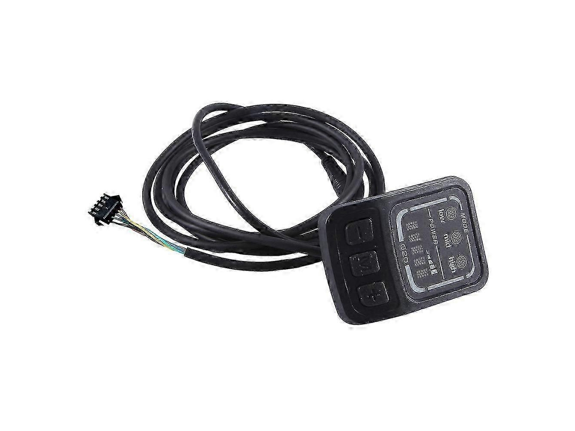 Display Lcd Para Bicicleta Elétrica, Velocímetro, 24v, 36v, 48v