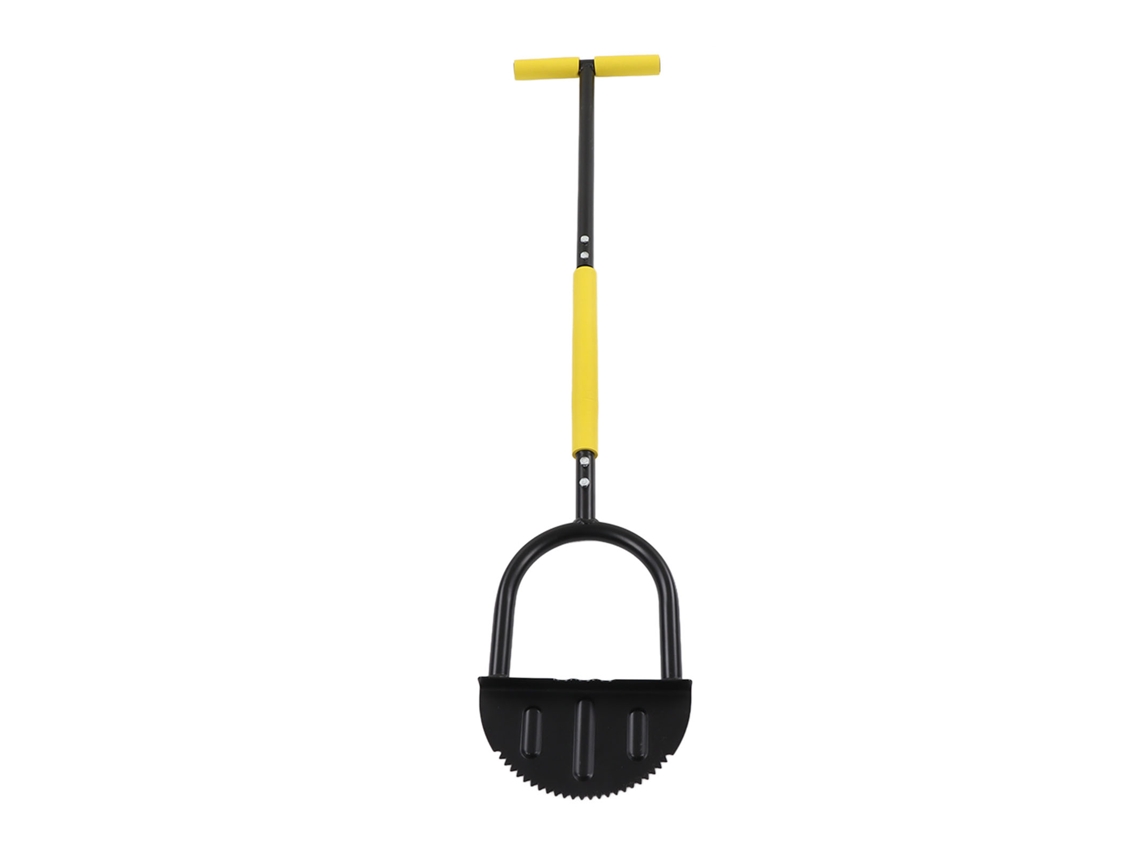 Laxiscreed Aparador De Relva Manual Com Lâmina Serrilhada Para Corte De Relva E Pega Ergonómica De Esponja