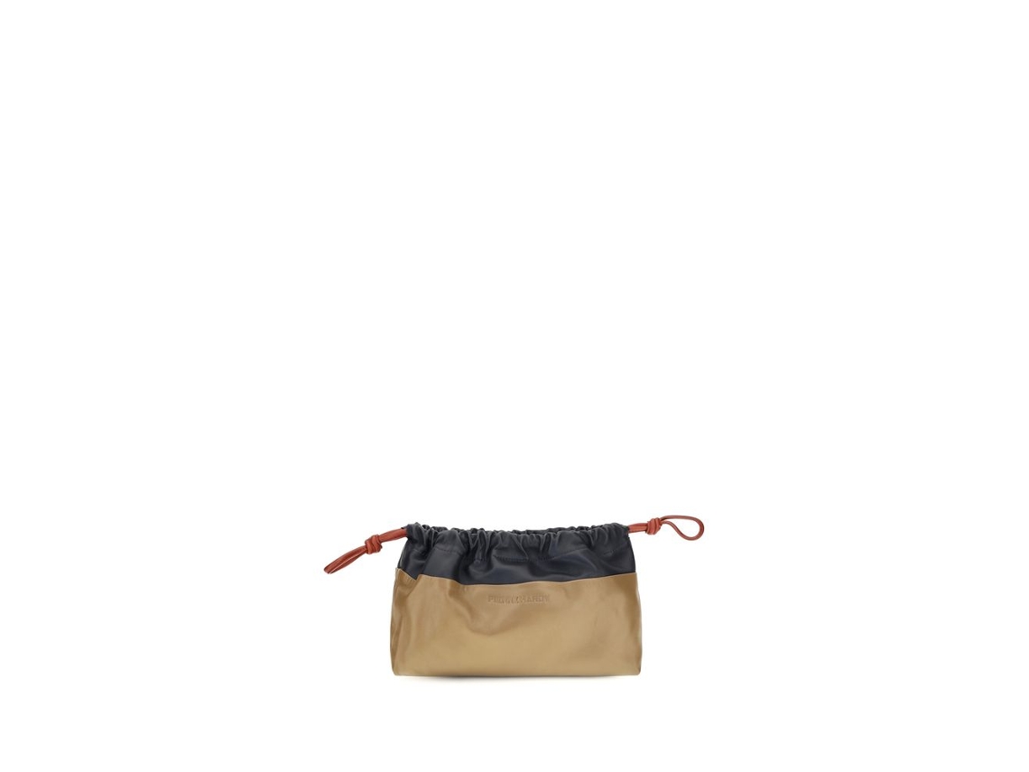 Clutch Pierre Hardy Vv09n_navycamelr – Bege