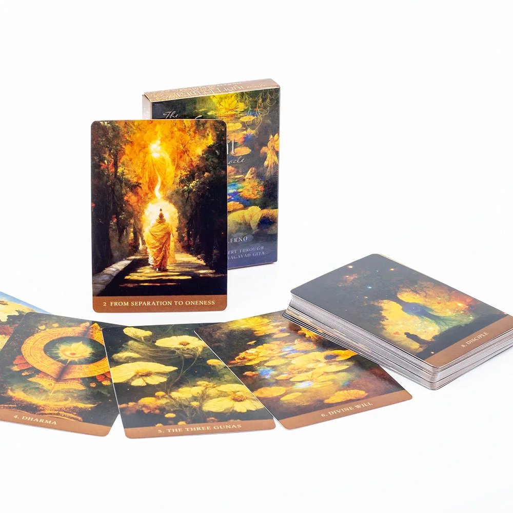 O Oráculo Do Caminho Da Luz (39 Cartas) Versão Em Inglês, Um Baralho De Tarô Para Cura E Autoaperfeiçoamento.