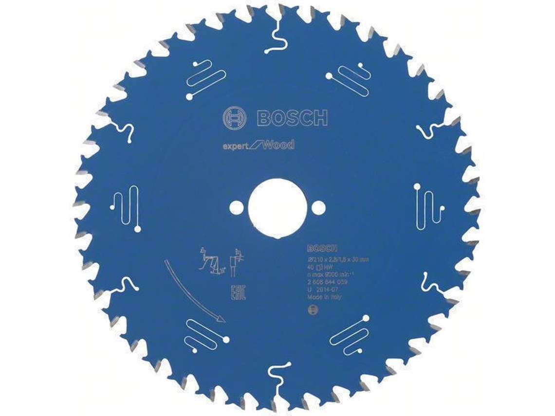 Lâmina para Serra Circular BOSCH 2 608 644 059 (Ø 21 cm)