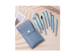 Conjunto de Portáteis de 8 Peças Pincéis de Base Corretivo Ferramentas Cosméticas Compactas Cor 3 LUUCOZK