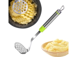O Amassador De Batatas Em Aço Inoxidável Cria Rapidamente Um Purê