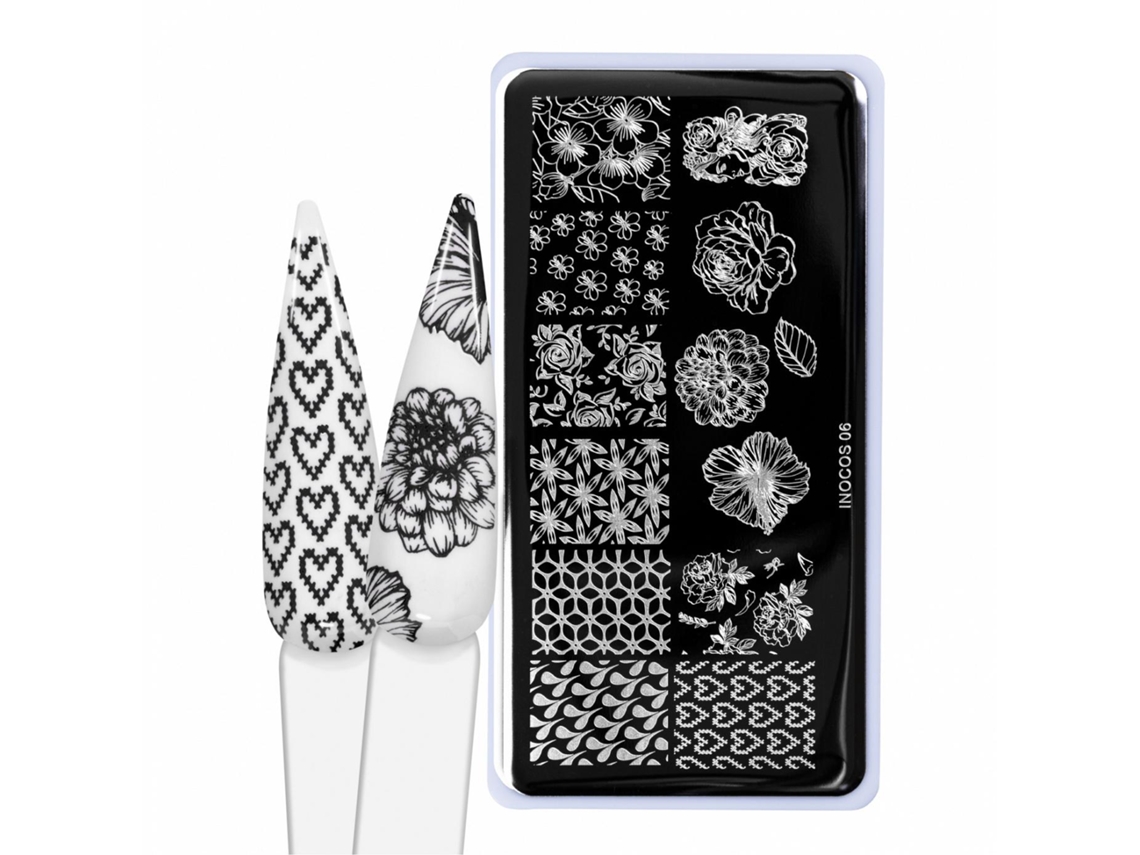 Inocos Stamping Placa de Carimbos para Unhas 06 Nature