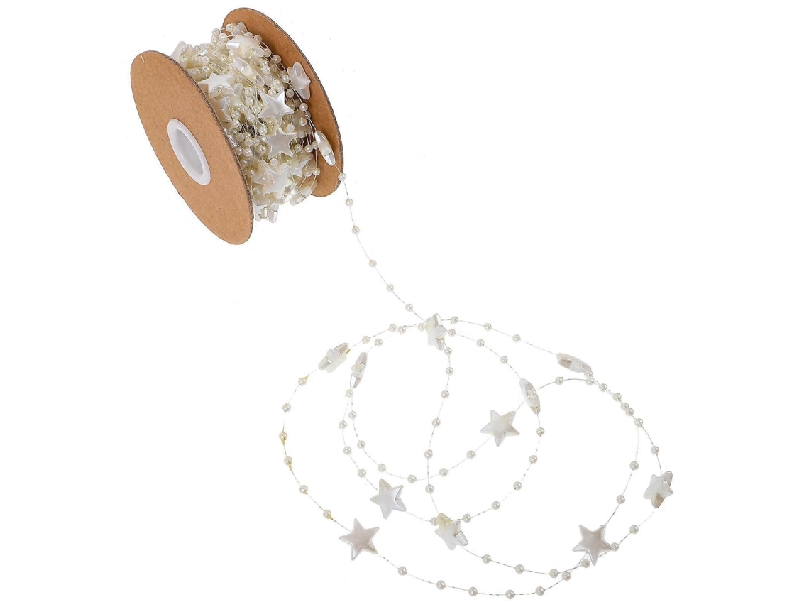 Rolo De Miçangas Com Estrelas Para Artesanato E Decoração
