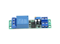 Veloriskku-módulo De Relé Temporizador Ajustável 0-25s Placa De Interruptor Dc 12v Acessório Para Lar E Veículo