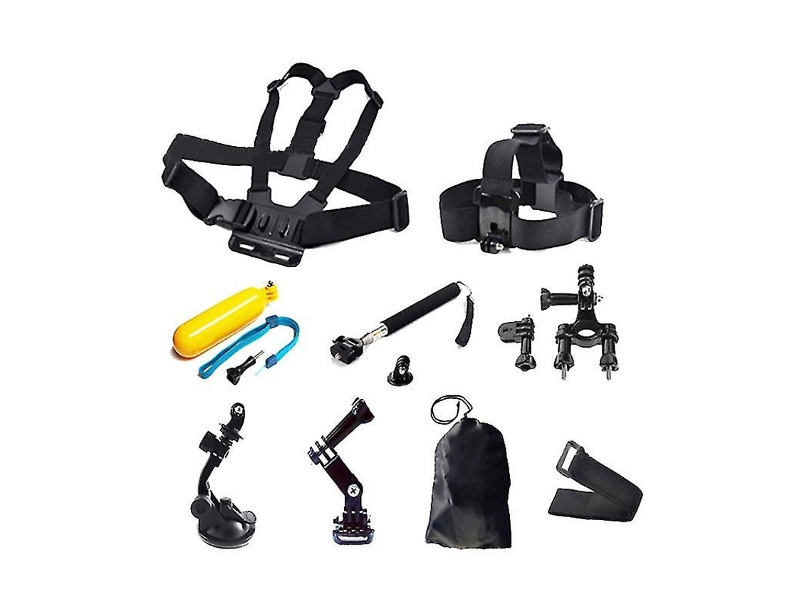 Lurelia Kit Com 9 Acessórios Para Câmera De Ação