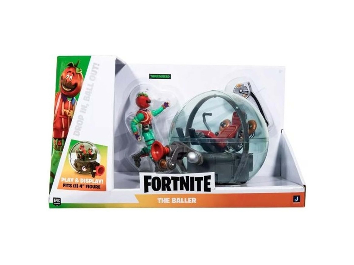 Veículo Joy Rider Balller e Figura Tomatohead FORTNITE 