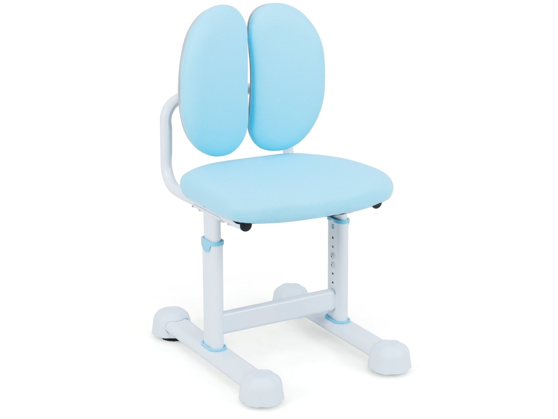 Cadeira de Escritório Infantil Ajustável Ergonômica Azul NORTHIX
