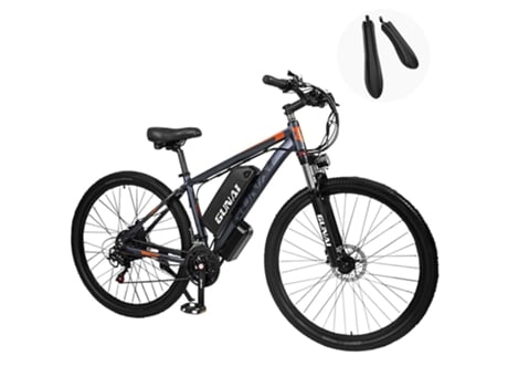 Bicicleta Elétrica Gn29 48V 750W Motor 50Km/H Velocidade Máxima 15Ah Bateria 90Km Alcance Máximo Freios a Disco Duplo GUNAI