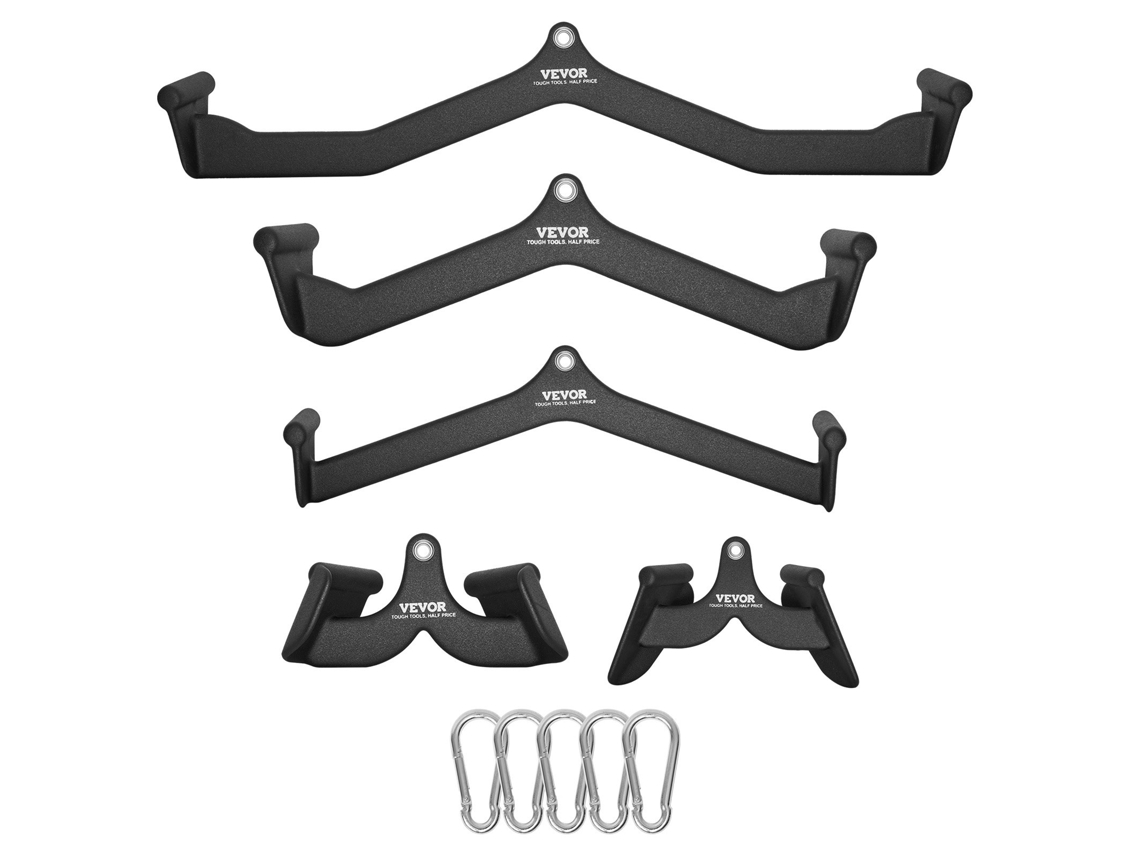 VEVOR Lat Pulldown Bar Handle Attachment V-Bar T-Bar Cable Machine para Home Gym