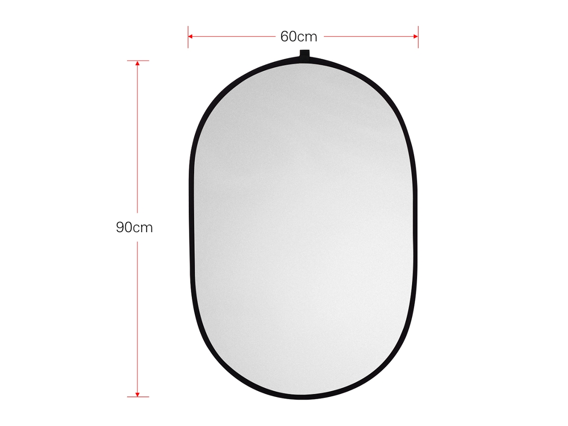 2026 refletor de Luz para Fotografia e Vídeo, Disco Refletor de Estúdio, Acessórios de Fotografia