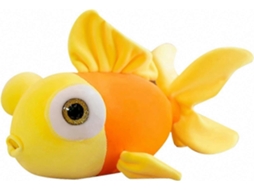 Almofada De Pelúcia Peixe Dourado 13,8 Polegadas Macio Adorável Amarelo Presente Ideal Para Crianças