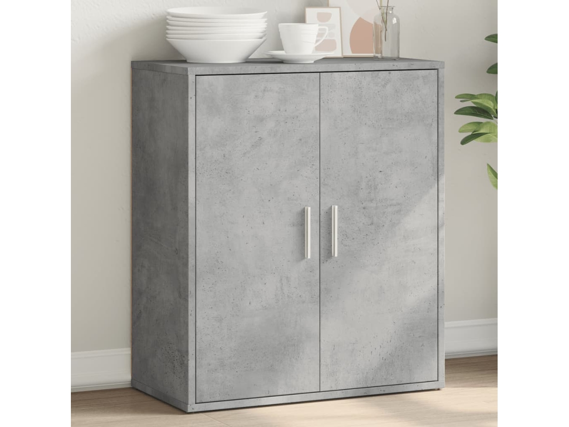 Aparador 60x31x70 cm Derivados de Madera Cemento Gris