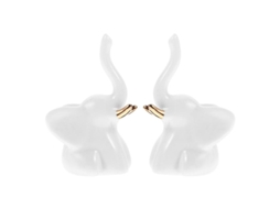 2 Peças De Suporte De Anel De Elefante Allinless