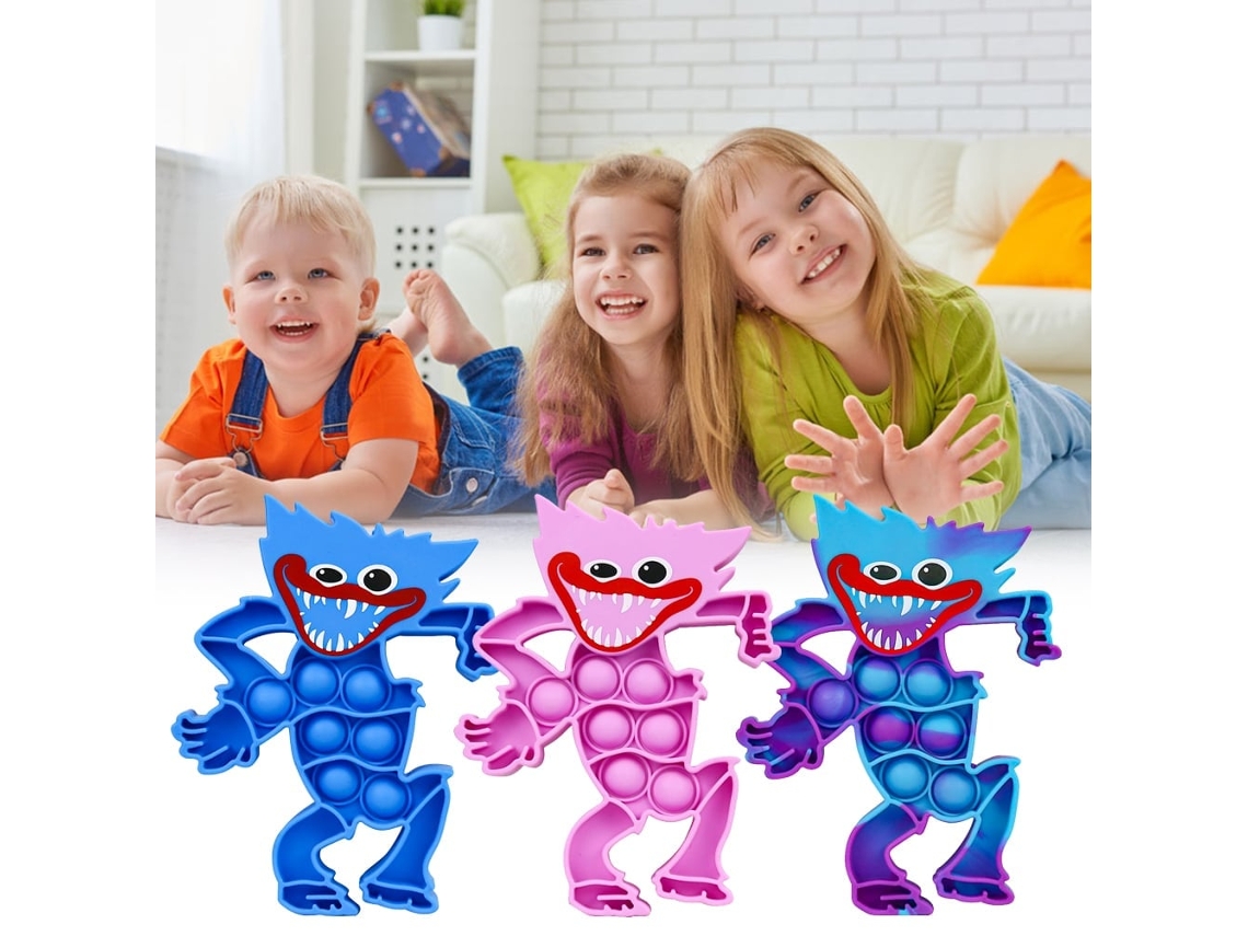 Primerox brinquedo de Bolhas Push Antiestresse Sensorial para Crianças e Adultos Decorativo 11,5x15cm