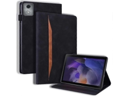 Capa Para Tablet Compatível Com Lenovo Tab M11 Plus / Tab K11 Plus Em Couro Pu Com Suporte Para Cartão E Múltiplos Ângulos De Visão.