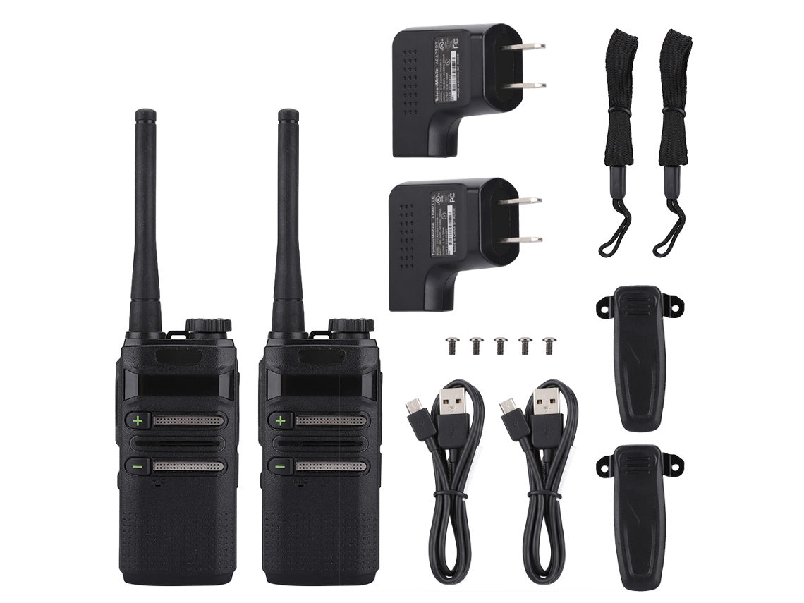 Rádio Mali walkie talkie portátil, 3W, UHF, 400-470MHz, 16 canais