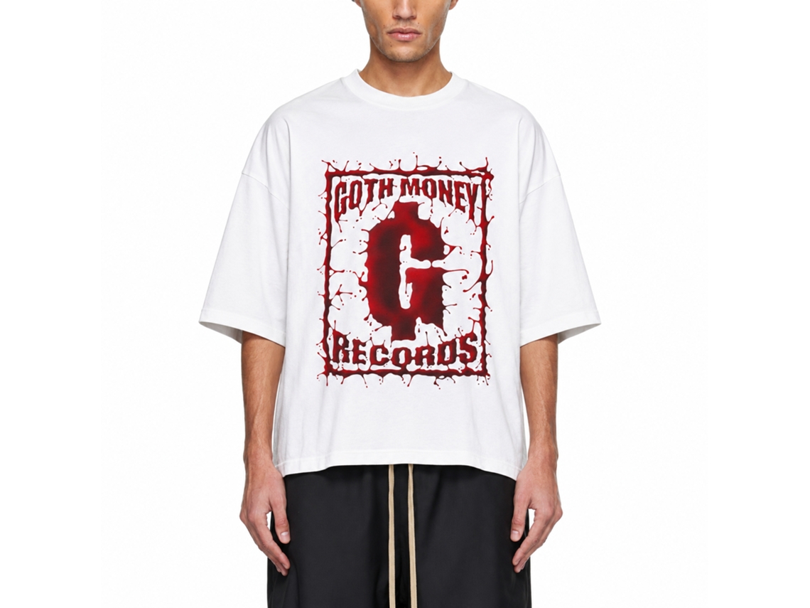 Goth Money Records Gmr Graveyard Shift Tee T-shirt Goth Money Wear Merch Size:xxl