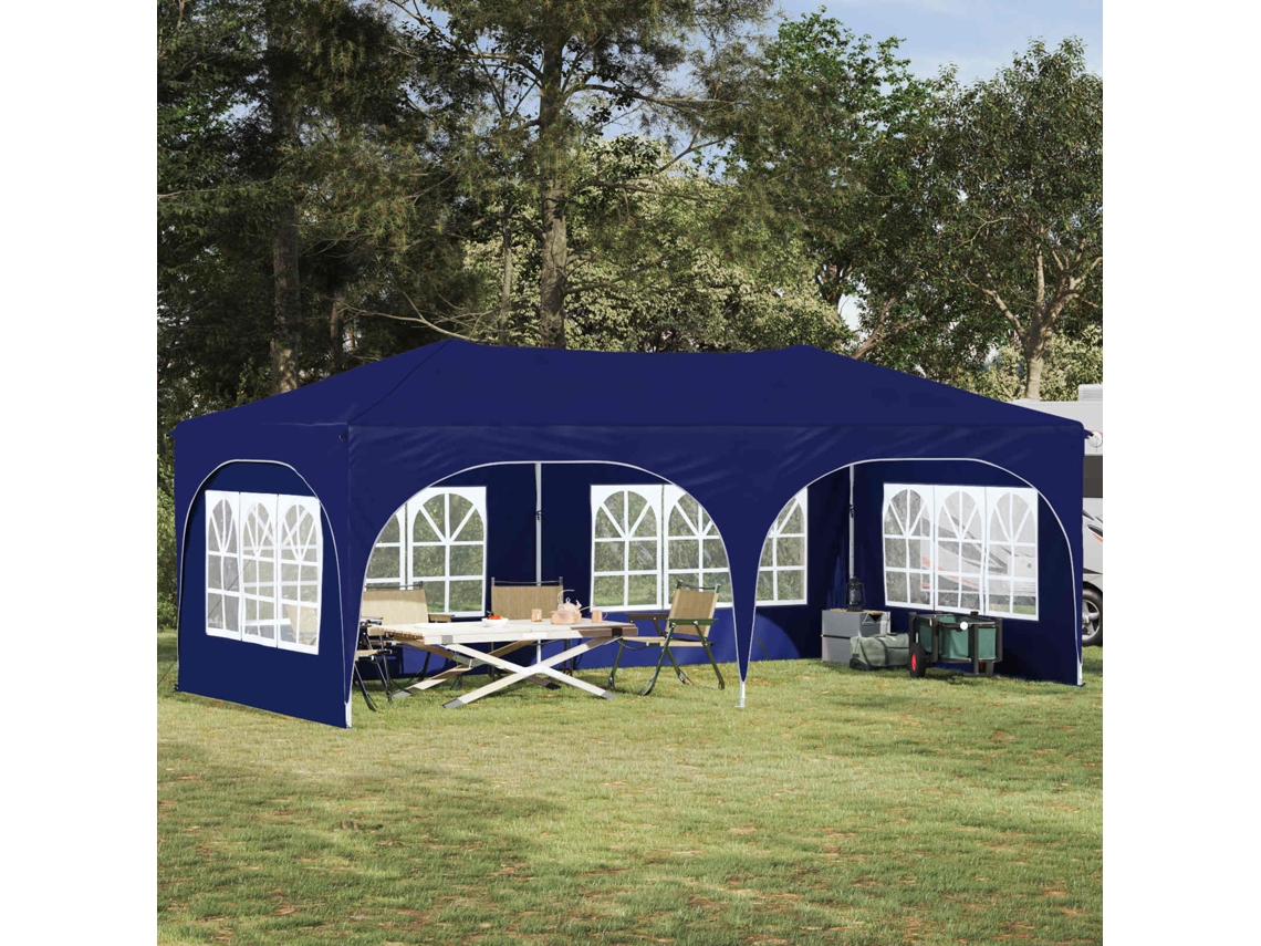 Vidaxl Tenda De Festa Pop-up 575 X 288 X 245 Cm Azul Tecido Oxford