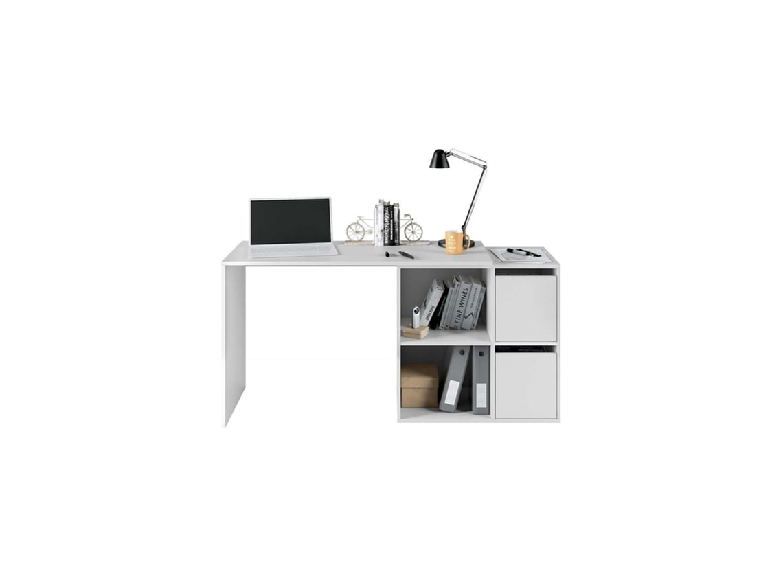 Secretária multiposições Adapta Artik White (Branco mate) 120 x 74 x 77 cm