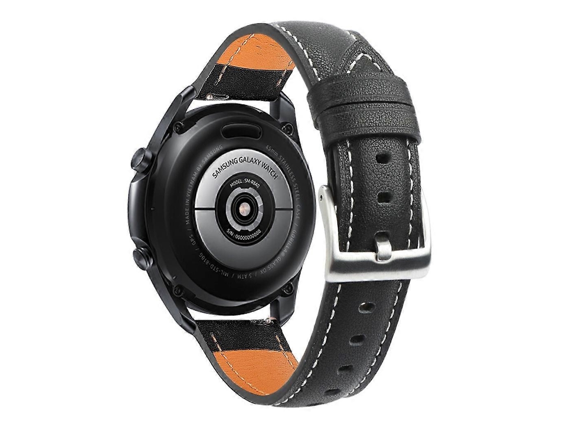 Pulseira De Relógio De Couro Bovino De Primeira Camada Resistente A Arranhões Tipo B De 20 Mm Para Samsung Olysi Shop