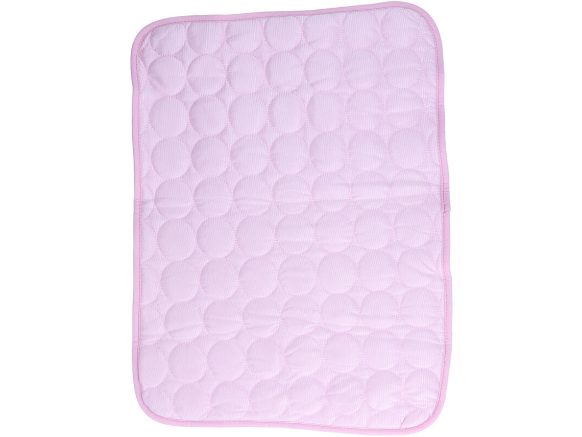 Manta Refrescante, para Cães e Gatos, Autorefrescante, Respirável, Dobrável, 70x55 Cm, Rosa AQUAFORGE