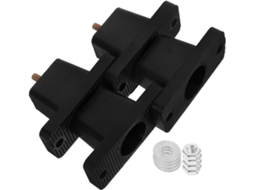 Lurrose Conjunto De 4-tapetes Absorventes Choque Para Ar Condicionado Almofadas Borracha Resistentes Antivibração E