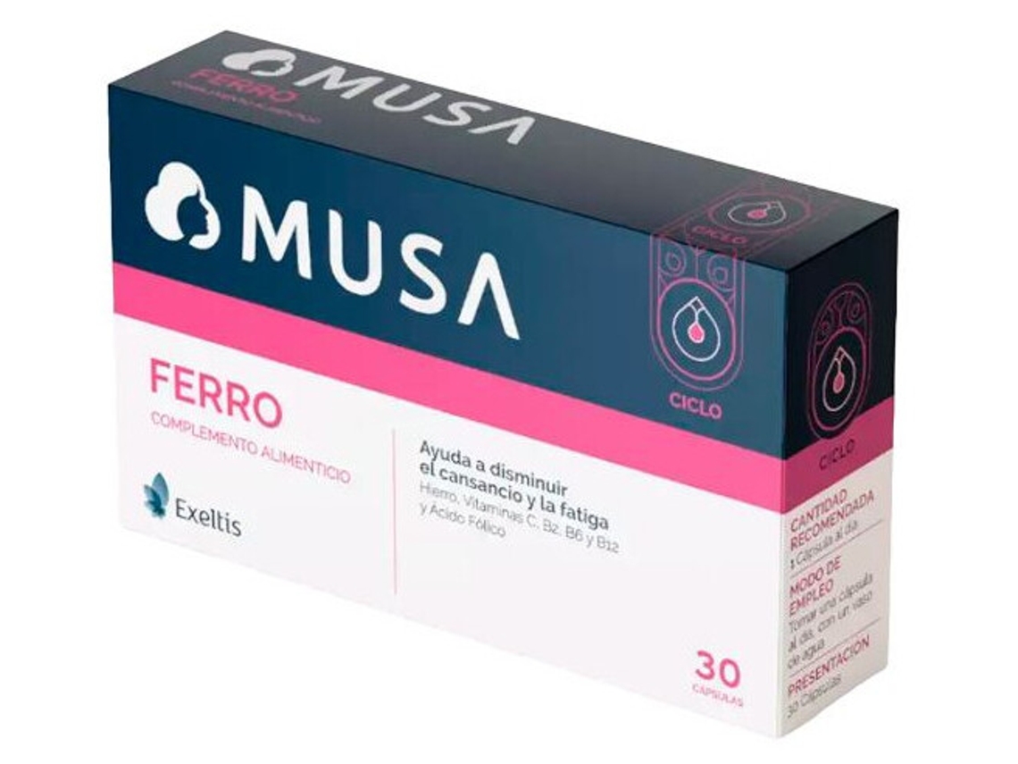 Ferro 30 Cápsulas MUSA