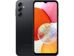 Galaxy A14 (dual sim) SAMSUNG (Recondicionado  - Como novo - 64 Go -  Jet Black)