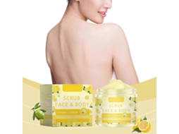 Esfoliante Corporal De Açúcar Com Figos Verdes, Esfoliante Suave, Hidratante E Limpador Para Pele Morta, 114g