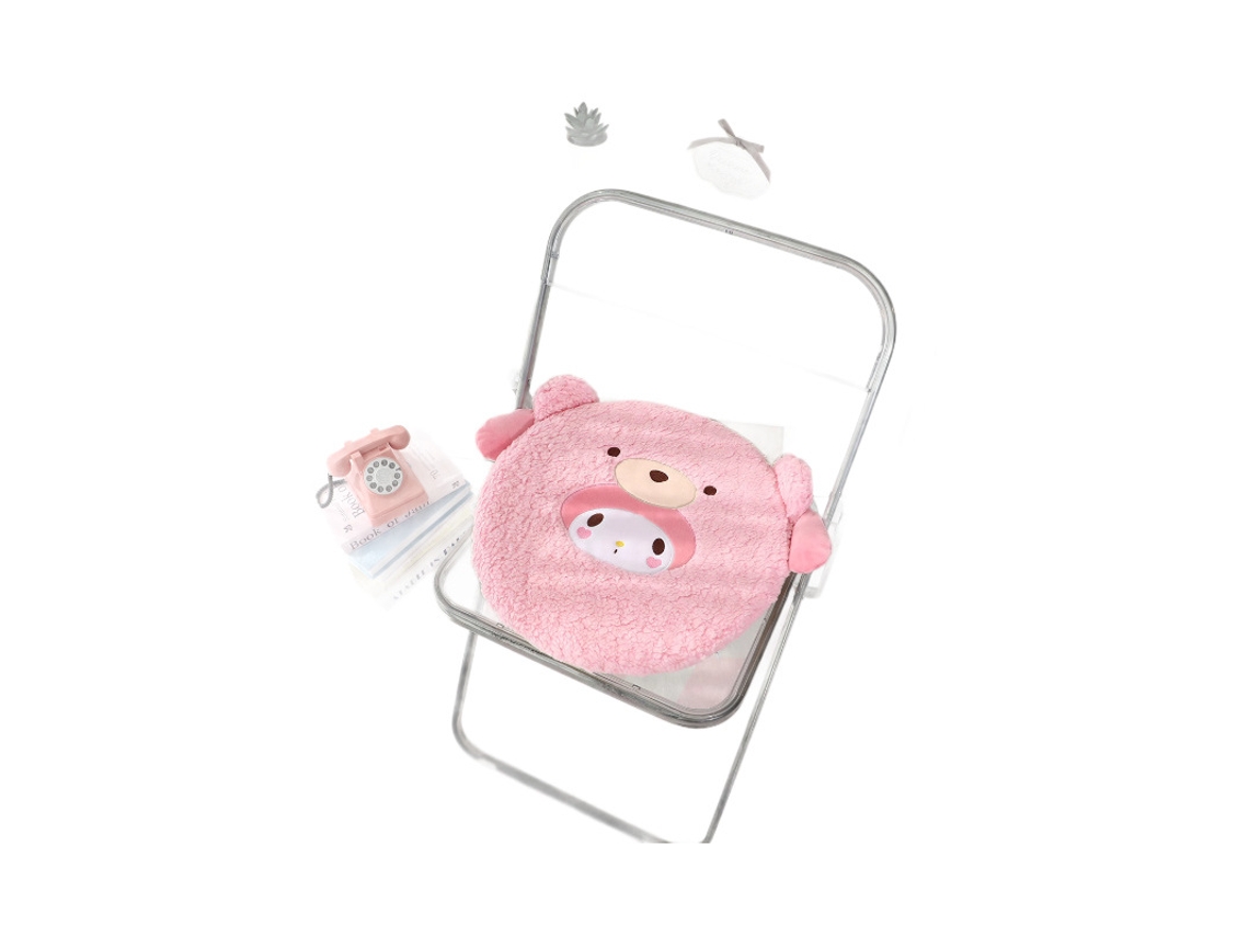 Almofada de Assento Viscoelástico para Cadeira de Estudante e Escritório Estampa Cinnamoroll My Melody CHABERLU (peixe Monstro)