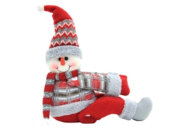 Fivela De Cortina Natal Boneco De Neve Estilo Animado