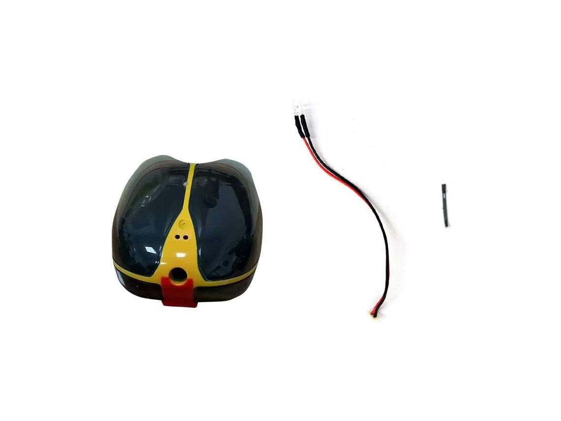 Amarelorc Era C190 6ch 6 eixos Giroscópio Flybarless Rc Helicóptero Rc Peças Cabine Capa Dossel com Luz MDUG