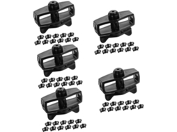 Nuobesty Conjunto De 60 Peças Tensionadores Multifuncionais Para Cabos Aço, Ideais Para Cercas De Jardim Ferramenta