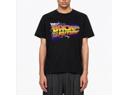 Rockinstone Back To The Future Movie Wbs Black Adult T-shirt Size:xxl