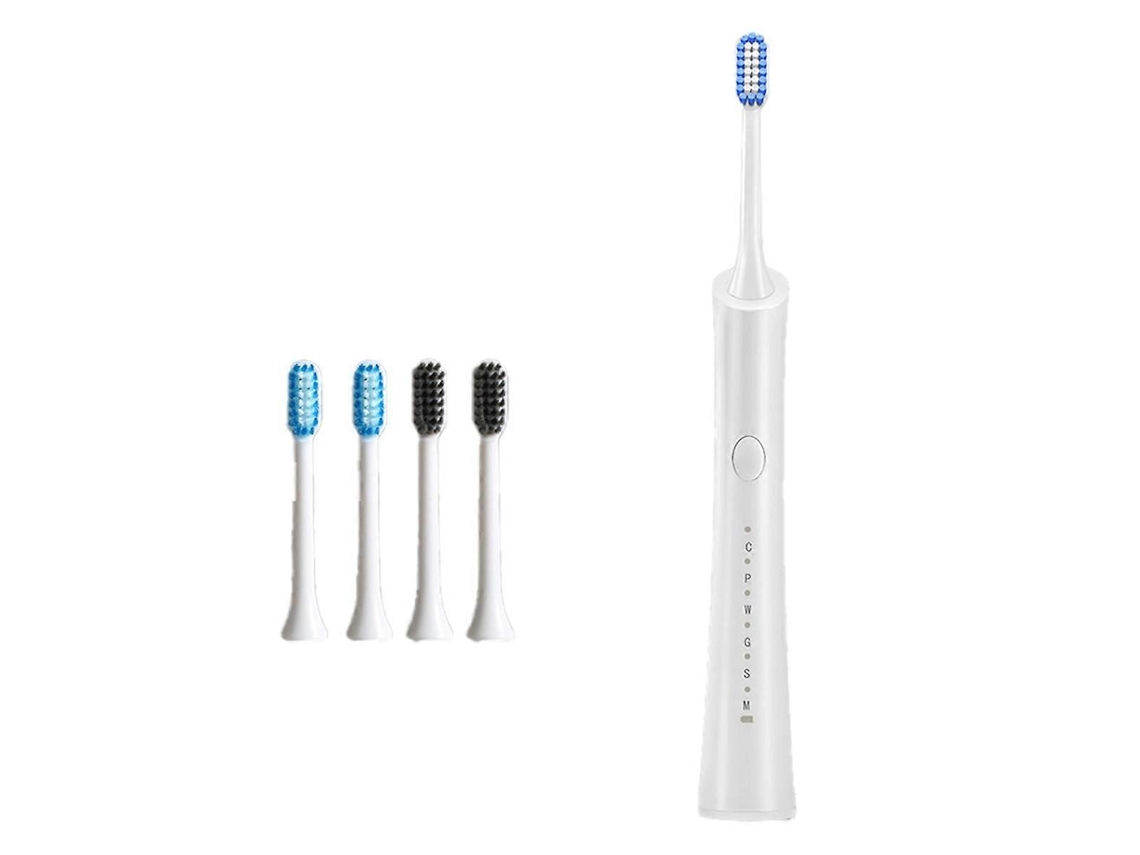 Escova De Dentes Elétrica Para Adultos E Crianças, Com 6 Modos De Funcionamento E Bateria Recarregável.