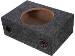 Subwoofer Automotivo De 8 Polegadas, Alto-falante De Áudio Em Madeira Escura, Leve.