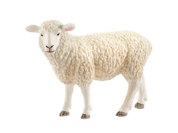 SCHLEICH Figura de Animal Ovino Branco