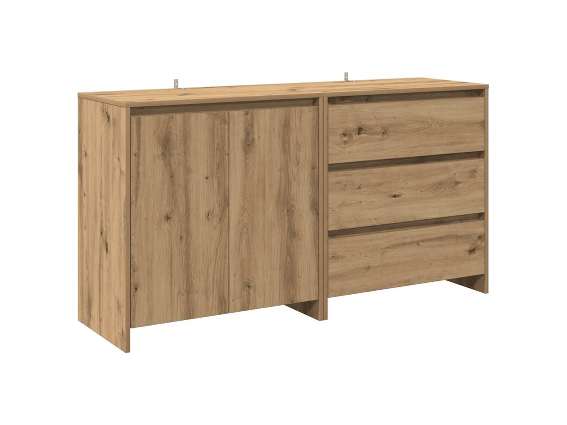 Sideboard, Sideboards Vidaxl Marrom Madeira Processada (n/a)