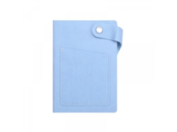 Caderno Portátil Mini A7 com Páginas em Branco BRILVIBERA
