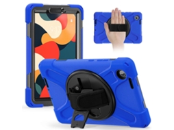Capa para Lenovo Tab K9 Tab One TPU PC com suporte de silicone antiqueda azul Hengrongshen