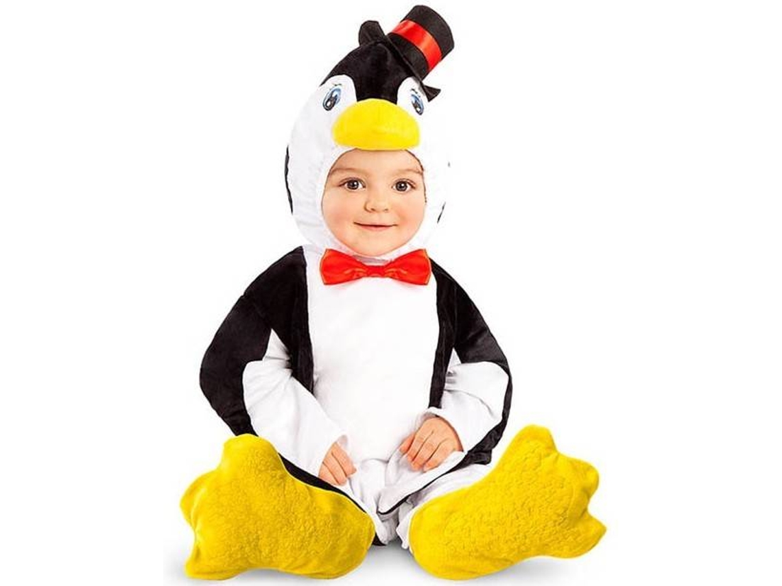 Fato de Bebé MY OTHER ME pinguim com capuz (Tam: 0-6 Meses)
