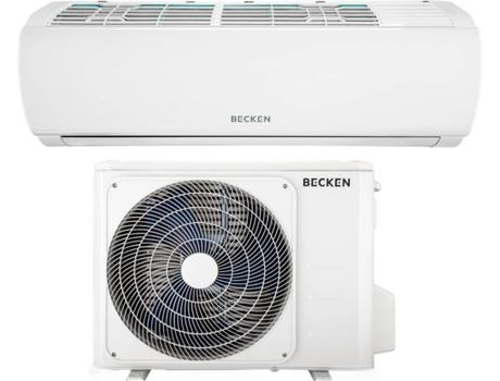 Ar Acondicionado BECKEN BAC4257 (Recondicionado Grade B - 24 m² - 12000 BTU - Branco) — 2 anos de garantia