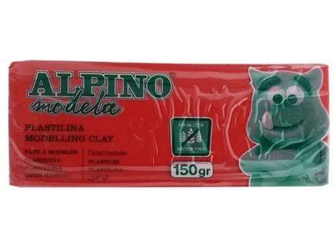 Plasticina ALPINO Modela Vermelho 150 g